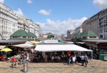 marché Naschmarkt de Vienne