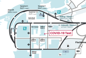 Aeroport Vienne test Covid